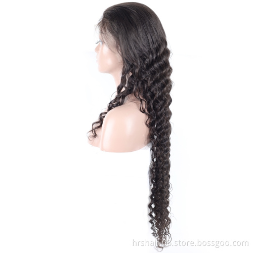 40 inch wig human hair lace front loose deep wags for black women lace wig vendor wholesale wigs 100% human hair